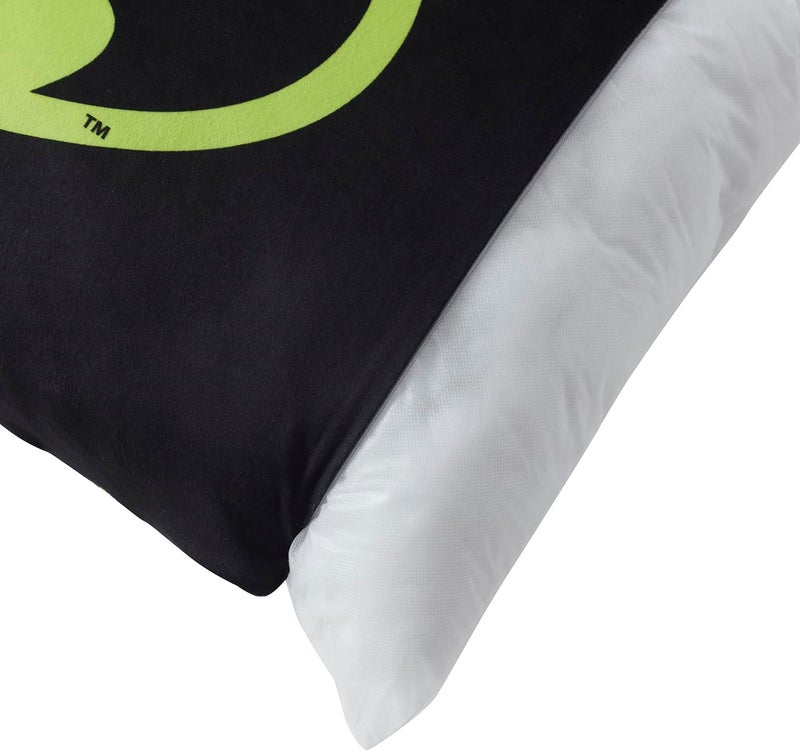 Northwest Batman Signal Bed Pillow - Cloud-Like Filled Bed Pillow for Sleeping with Removable Cover - 20" x 30" Full Size Pillow for Kids with Popular Characters - Image 3